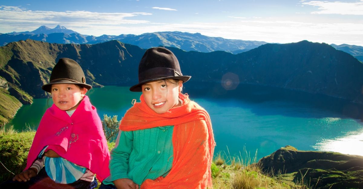 Secrets of the  Andes Mountains in Ecuador